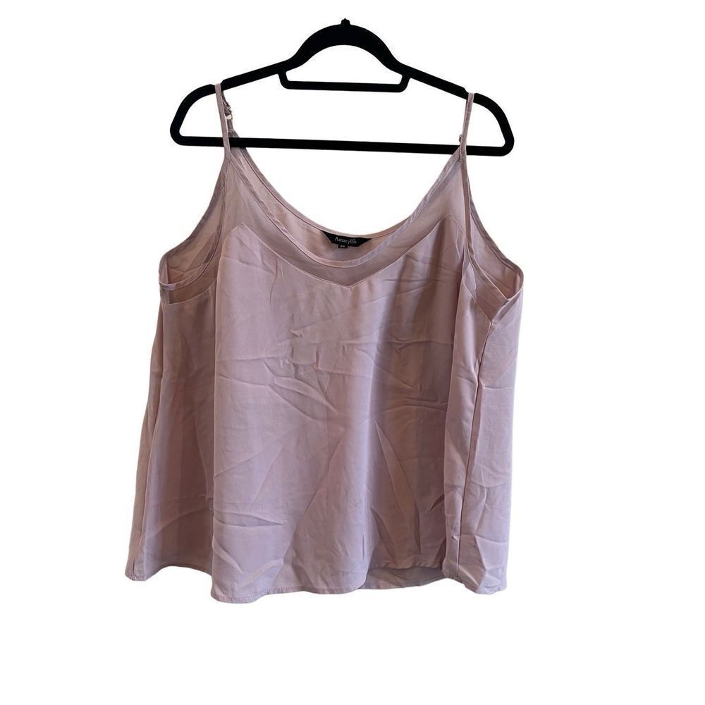 Amaryllis mesh insert camisole tank size 2X